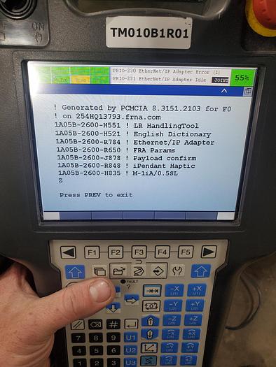 Used 2016 Fanuc M-1iA/0.5SL Industrial Spider Robot With R-30ib Controller