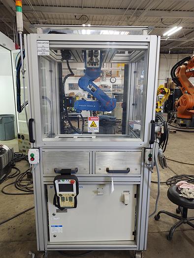Used Yaskawa Motoman MH5 With DX100 Controller and Enclosure