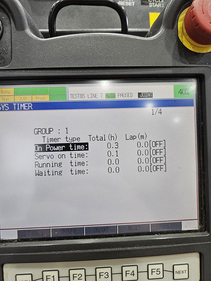 Used Fanuc R-2000ib/125L Industrial Robot With R-30ia Controller
