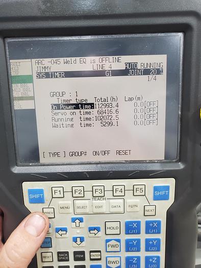 Used FANUC Arcmate 120ic Industrial Robot With R-30ia Controller