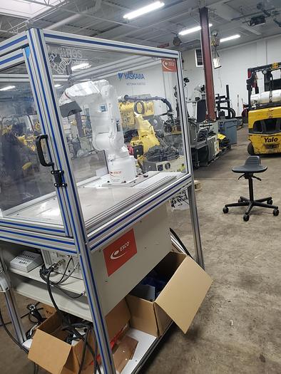 Used Yaskawa Motoman MH5 With FS100 Controller and Enclosure