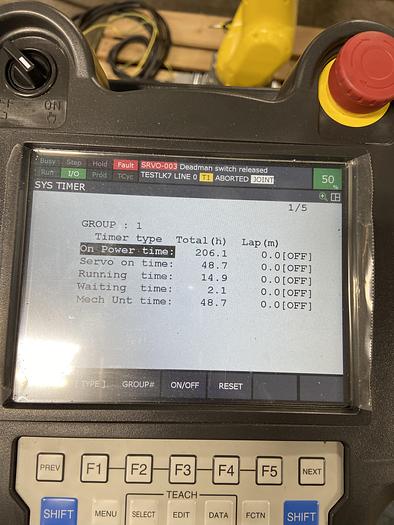 Used Fanuc LR Mate 200iD/7L Industrial Robot With R-30ib Plus Controller - Very Low Hours