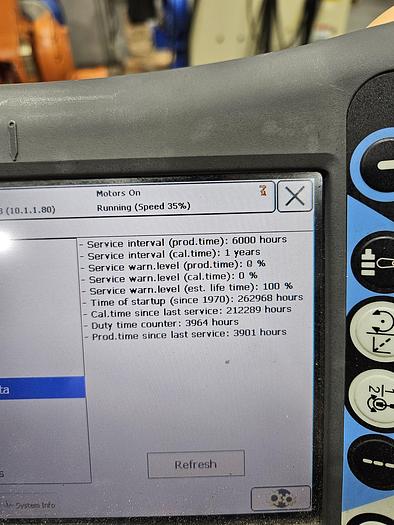 Used ABB IRB 2600-20/1.65 Industrial Robot With ICR5 Controller