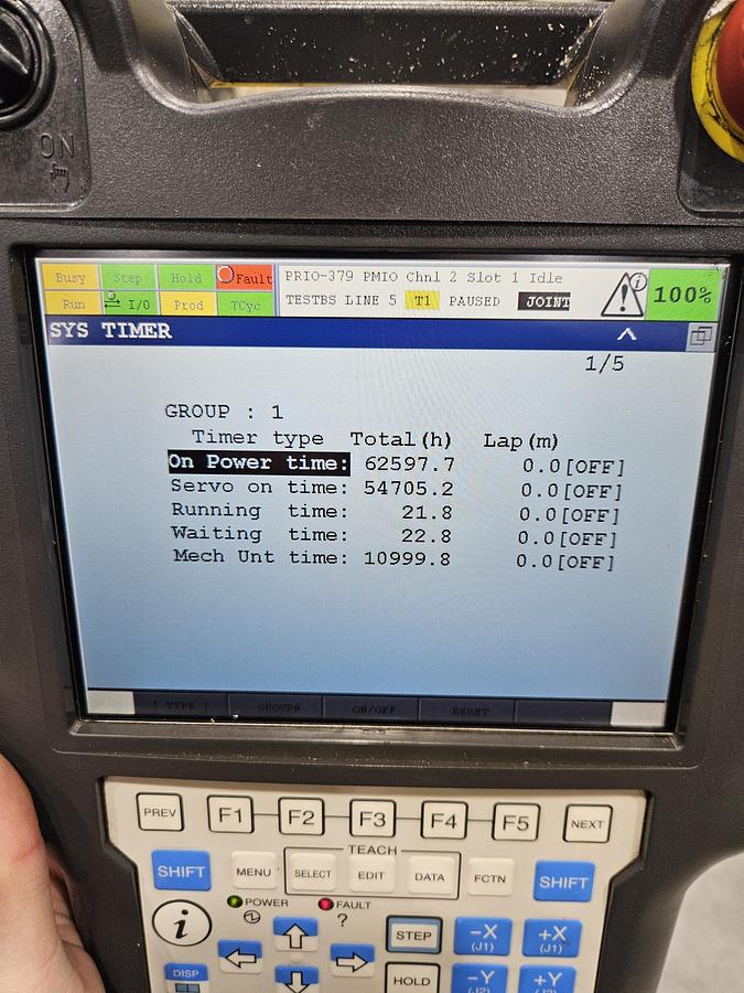 Used Fanuc M-10ia/12 Industrial Robot With R-30ib Controller