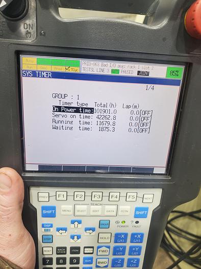 Used Fanuc R-2000ib/165F Industrial Robot With R-30ia Controller