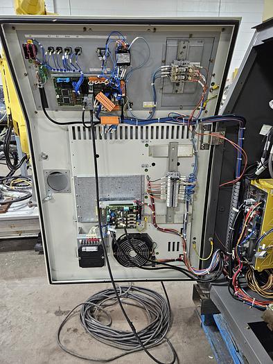 Used Dual Fanuc M-20ia/10L Industrial Robots on 25Ft Track