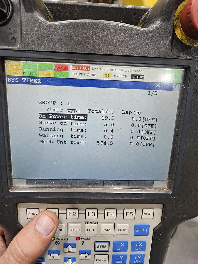 Used FANUC M-710ic/20M Industrial Robot With R-30ib Controller