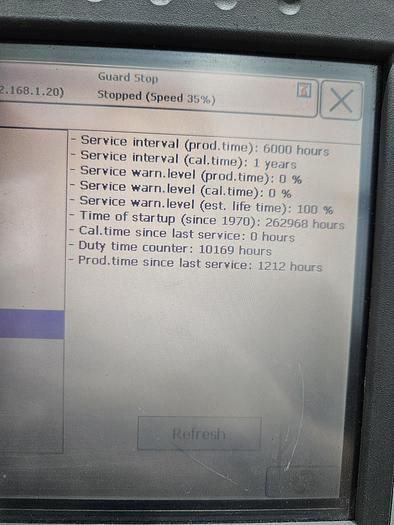 Used ABB IRB 2600-20/1.65 Industrial Robot With ICR5 Controller