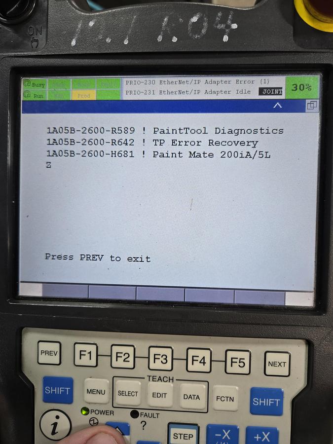 Used Fanuc Paint Mate 200ia/5L industrial Paint Robot With R-30ib Controller