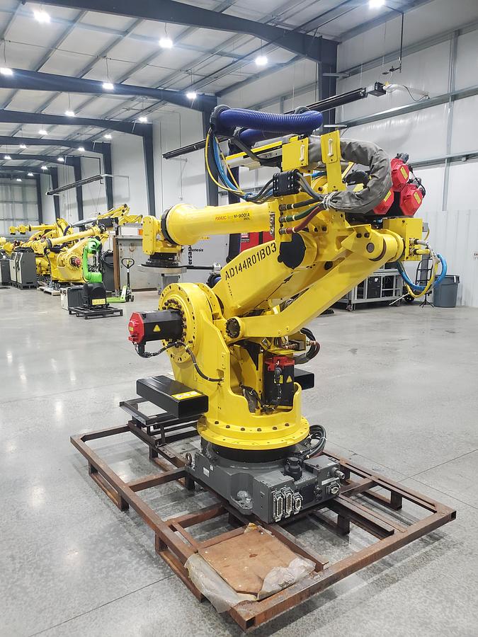 Used Fanuc M-900ia/260L Industrial Robot With R-30ib Controller