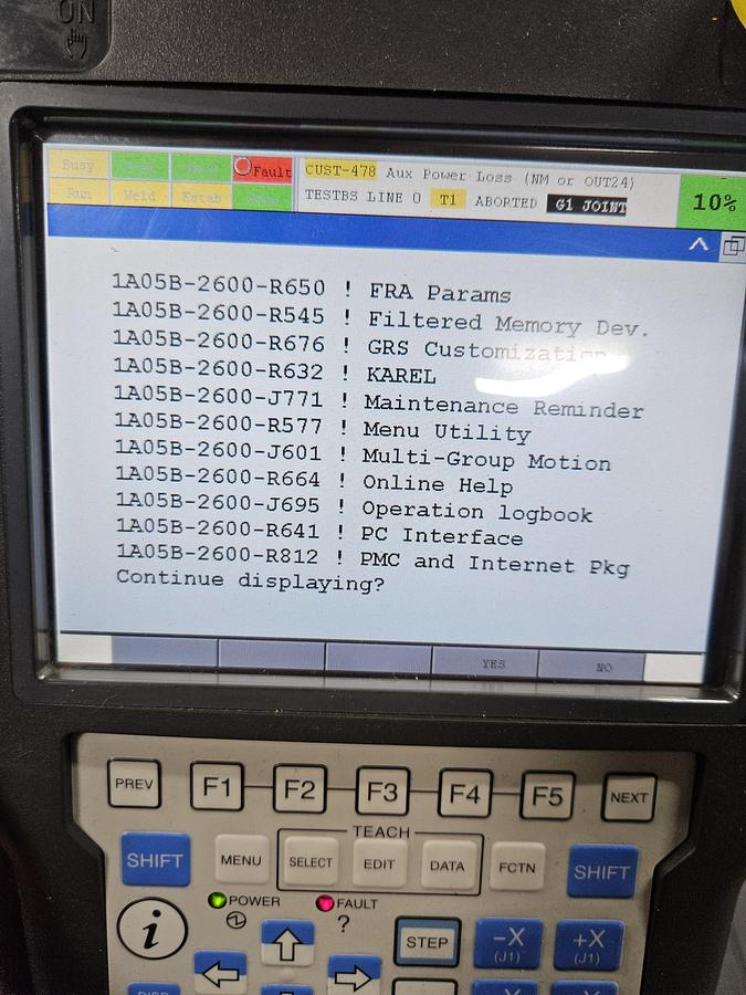 Used Fanuc LR Mate 200iD/7L Industrial Robot With R-30ib Controller