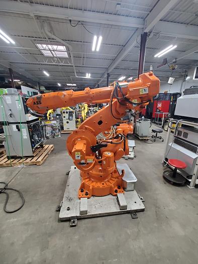 Used ABB IRB 6640-185/2.8 Dual Arm Industrial Robot With IRC5 Controller