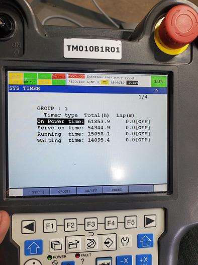 Used Fanuc LR Mate 200iD/7H Industrial Robot With R-30ib Controller