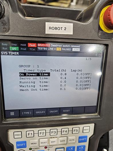 Used Fanuc SR-12ia Industrial SCARA Robot With R-30ib Plus Controller - Unused