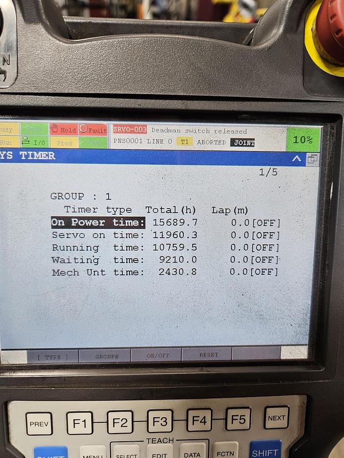 Used Fanuc M-20ia/12L Industrial Robot With R-30ib Controller