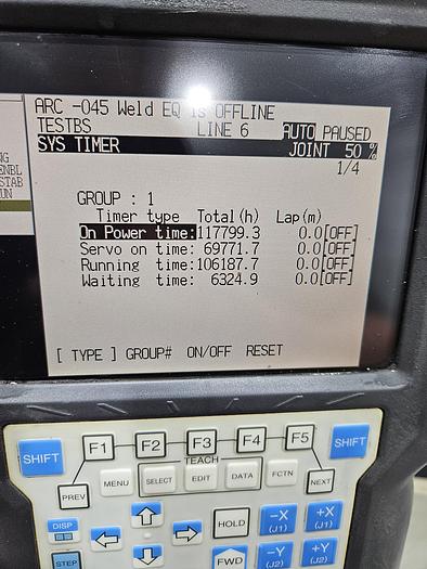 Used FANUC Arcmate 120ic Industrial Robot With R-30ia Controller