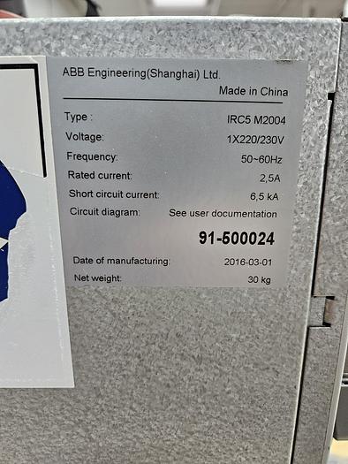 Used ABB IRB 910SC-3/0.45 Industrial SCARA robot With IRC5 Controller - Very Low Hours