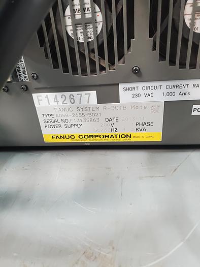 Used Fanuc LR Mate 200iD/7H Industrial Robot With R-30ib Controller