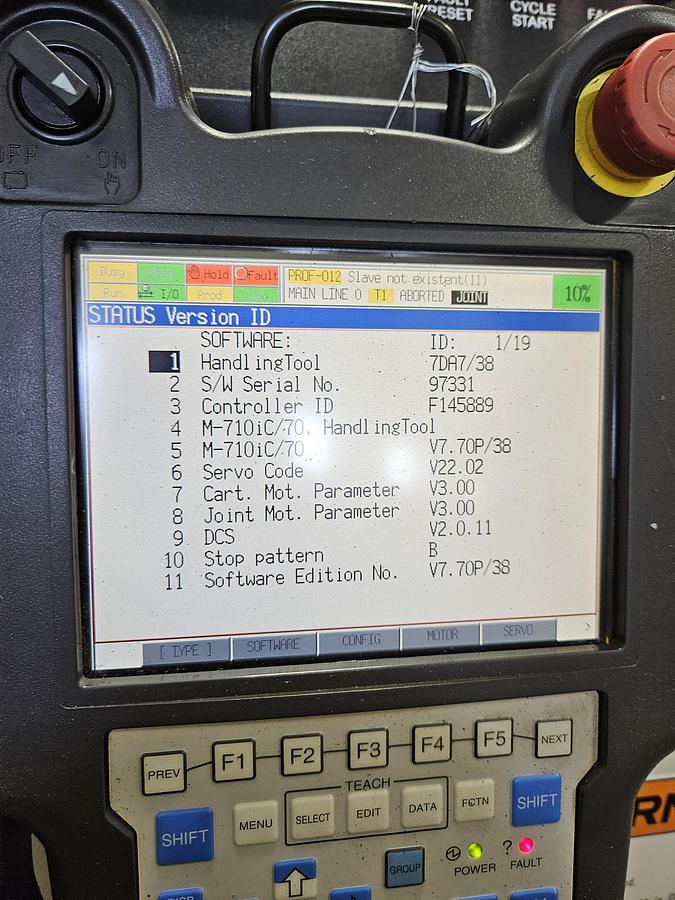 Used FANUC M-710ic/70 Industrial Robot With R-30ia Controller
