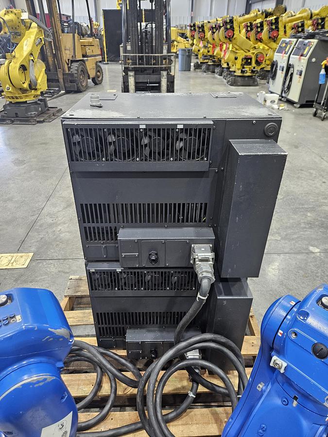 Used Dual Arm Yaskawa GP8 Industrial Robots W/ YRC1000 Controller