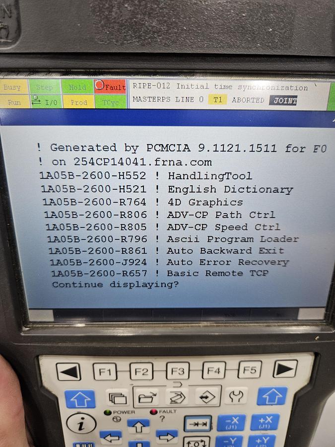 Used Fanuc M-10ia/12 Industrial Robot With R-30ib Controller