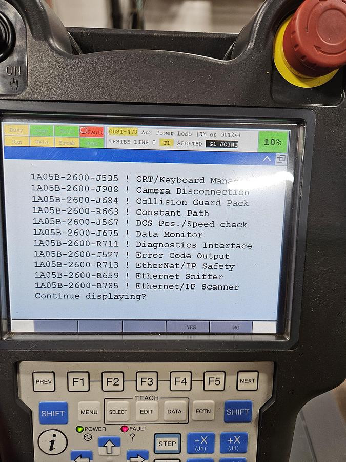 Used Fanuc LR Mate 200iD/7L Industrial Robot With R-30ib Controller