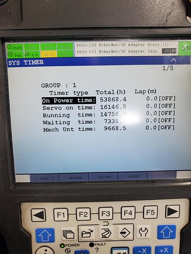 Used Fanuc LR Mate 200iD/7L Industrial Robot With R-30ib Plus Controller - Very Low Hours