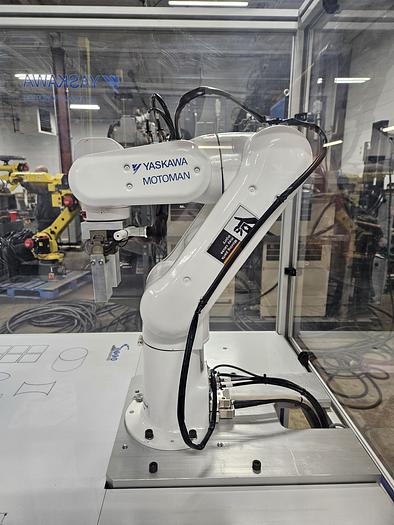 Used 2014 Yaskawa Motoman MHJ Compact Industrial Robot with FS100 Controller and Training Cart