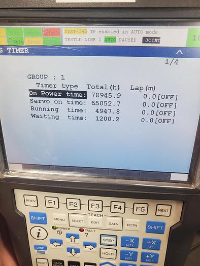 Used Fanuc Arcmate 100ic/6L Industrial Robot With R-30ib Controller