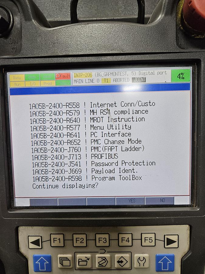Used FANUC M-710ic/70 Industrial Robot With R-30ia Controller