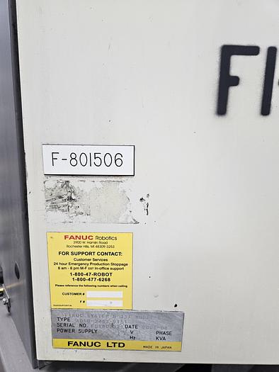 Used Fanuc R-2000ia/165F Industrial Robot With RJ3i Controller