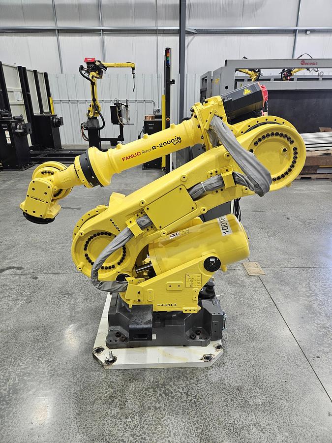 Used Fanuc R-2000ib/210F Industrial Robot With R-30ia Controller