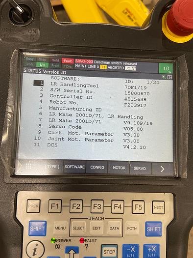 Used Fanuc LR Mate 200iD/7L Industrial Robot With R-30ib Plus Controller - Very Low Hours