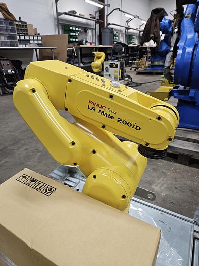 Used Fanuc LR Mate 200id Industrial Robot With R-30ib Controller - Zero Hours