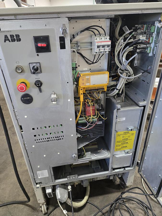 Used ABB IRB 6650S-200/3.0 Industrial Robot With S4C Plus Controller