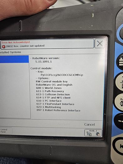 Used ABB IRB 120 Clean Room Industrial Robot With IRC5 Controller