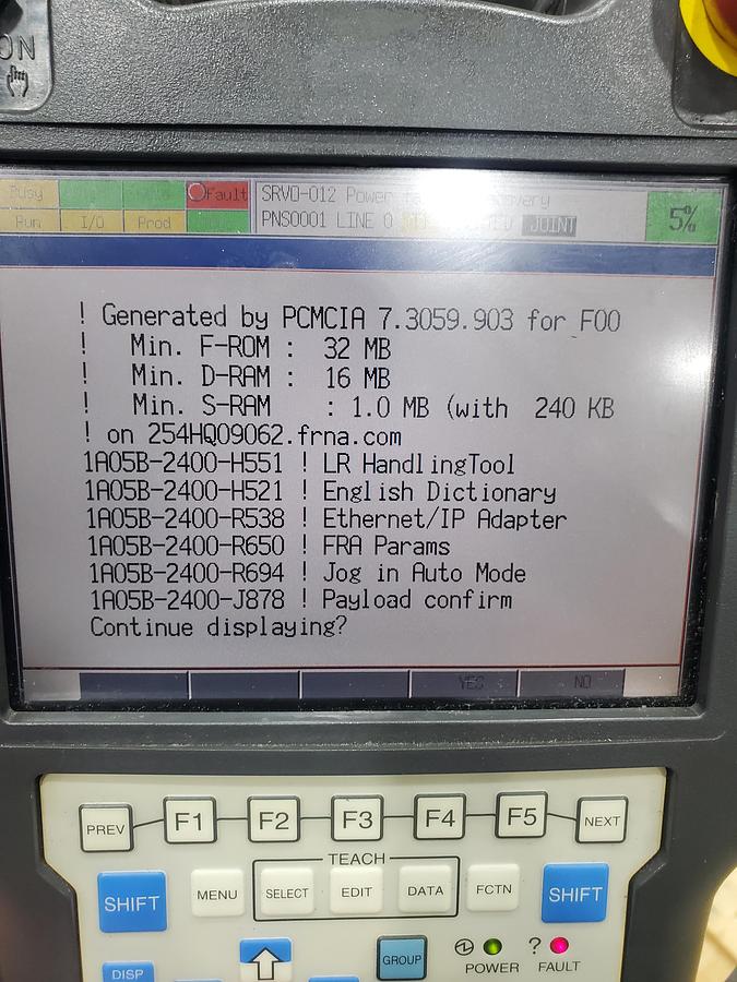 Used Fanuc LR Mate 200iC/5L Industrial Robot With R-30ia Controller