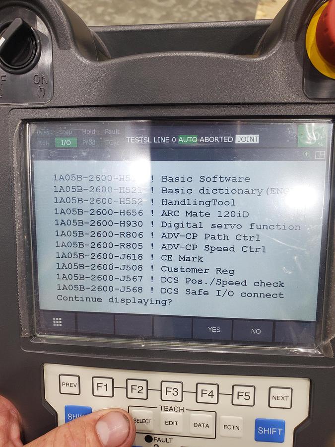 Refurbished Fanuc M-20id/25 (Arcmate 120id) Industrial Robot With R-30ib Plus Controller