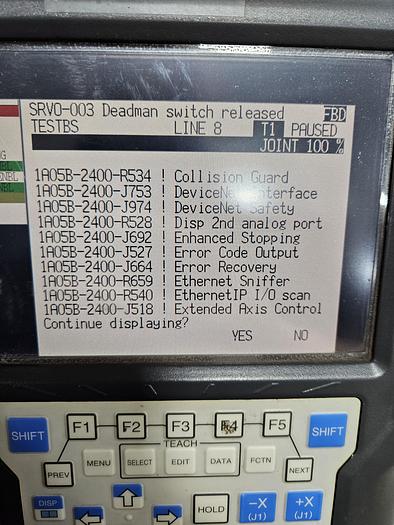 Used Fanuc M-20ia Industrial Robot with R-30ia Controller
