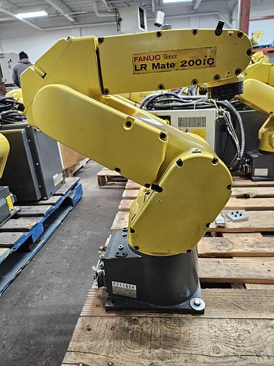 Used Fanuc LR Mate 200iC Industrial Robot With R-30ia Controller