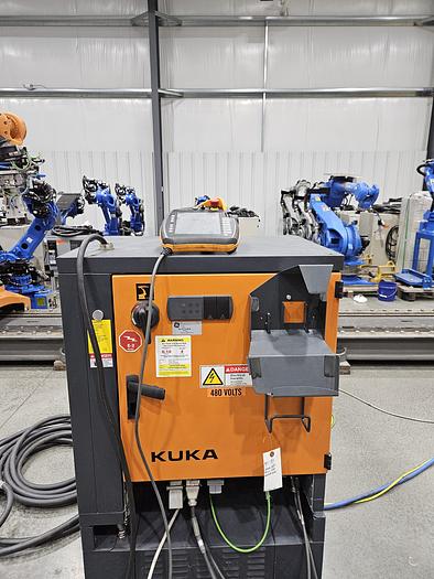 Used KUKA KR210 R2700 Prime Industrial Robot With 40 Foot KUKA Track