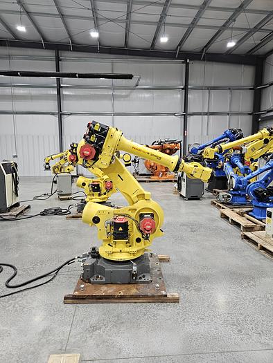 Used Fanuc R-2000ib/165F Industrial Robot With R-30ia Controller