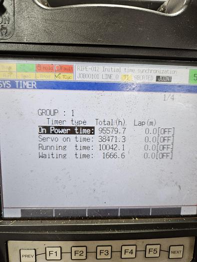 Used Fanuc R-2000ib/165F Industrial Robot With R-30ia Controller
