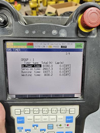 Used Fanuc LR Mate 200iC Industrial Robot With R-30ia Controller