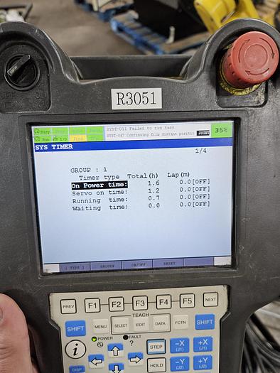 Used 2016 Fanuc LR Mate 200iD/7L Industrial Robot W R-30ib Controller - Very Low Hours