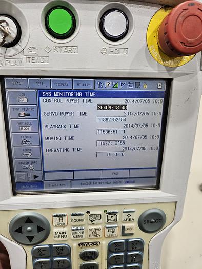 Used Yaskawa Motoman ES165D Industrial Robot With DX100 Controller
