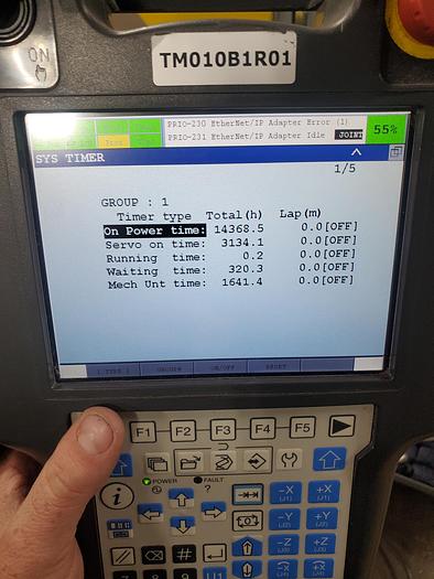 Used 2016 Fanuc M-1iA/0.5SL Industrial Spider Robot With R-30ib Controller