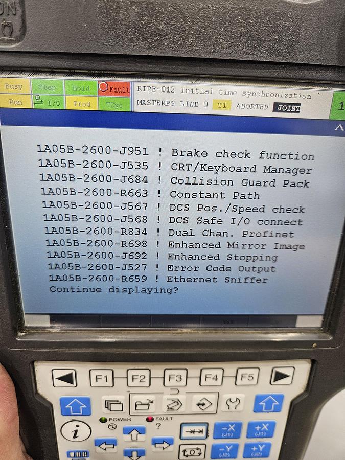 Used Fanuc M-10ia/12 Industrial Robot With R-30ib Controller