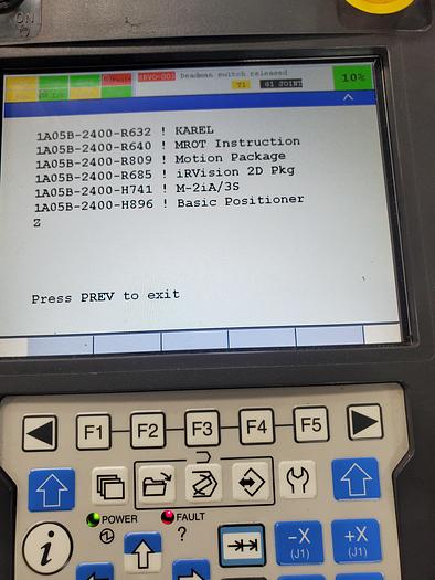 Used FANUC M-2ia/3S Industrial Spider Robot with R-30ib Controller