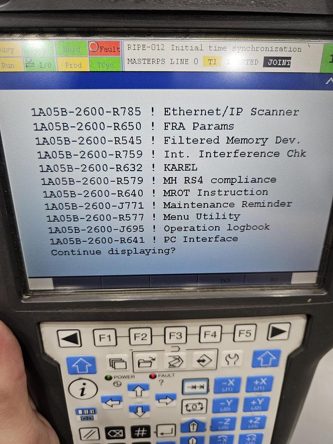 Used Fanuc M-10ia/12 Industrial Robot With R-30ib Controller